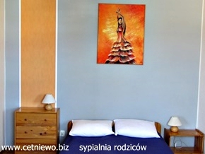 Pokój 4 osobowy (2 sypialnie) z łazienką i balkonem